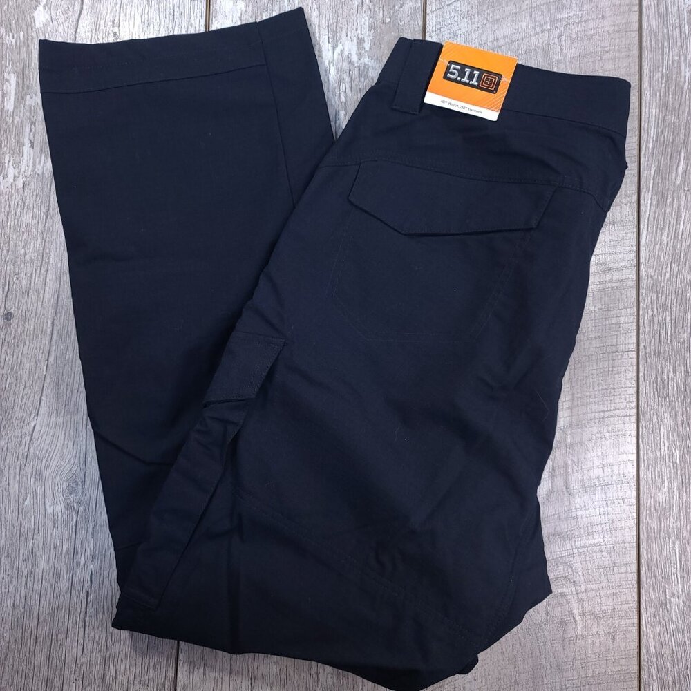 5.11 Tactical Pants Mens 42x32 Navy Stryke Motor Flex Tac Ripstop Cargo Riding